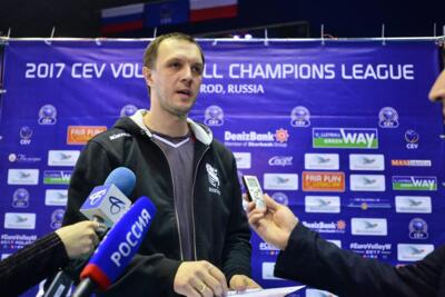 В волейбольном клубе «Белогорье» в восьмой раз за последние три года сменился старший тренер 