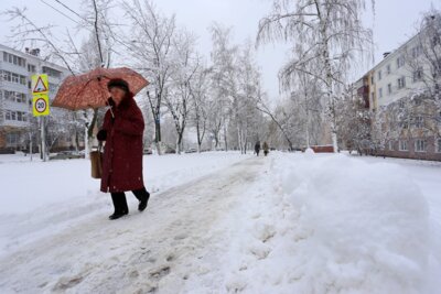 В мэрии Белгорода принимают жалобы на плохую очистку улиц от снега