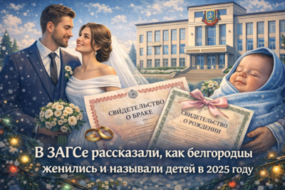 Какие имена белгородцы давали детям в 2025 и в 1954 годах 