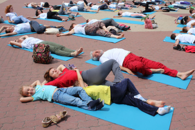 Первый Международный день йоги в Белгороде