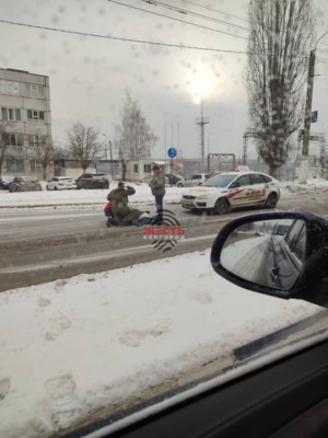 В Белгороде начинающий водитель сбил девушку на пешеходном переходе