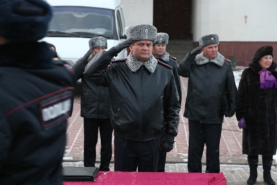 В Белгороде прошёл единый развод полиции