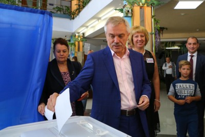 В Белгородской области на выборах проголосовали все кандидаты в губернаторы