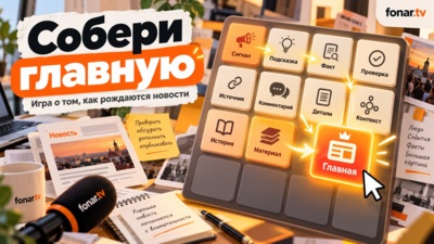 От слуха до главной новости — за несколько движений. «Фонарь» предлагает читателям собрать собственную редакцию в игре «2048»