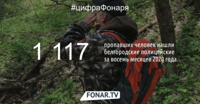 В Белгородской области за восемь месяцев 2020 года не смогли отыскать 11 пропавших человек