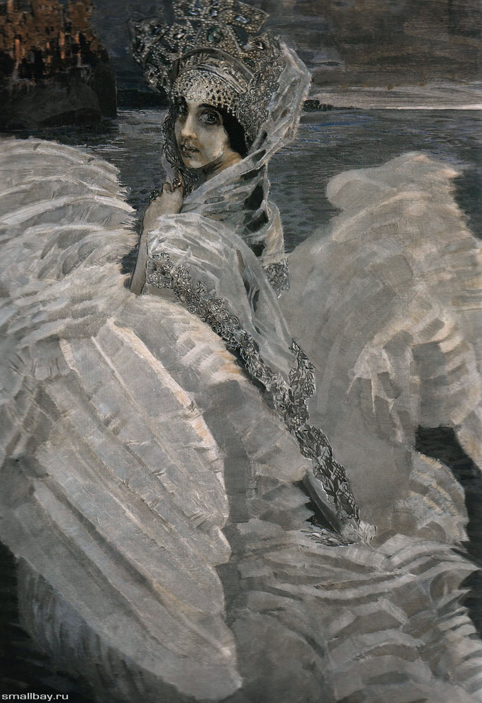 Картина «Царевна-Лебедь» Михаила Врубеля