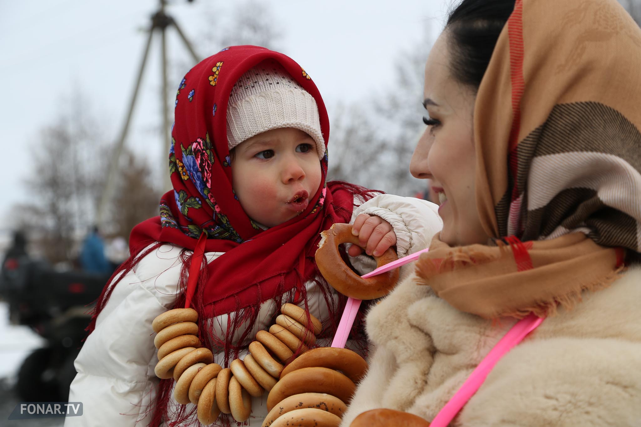 Проводы Масленицы в селе Ястребово Белгородского района, 26 февраля 2017 года