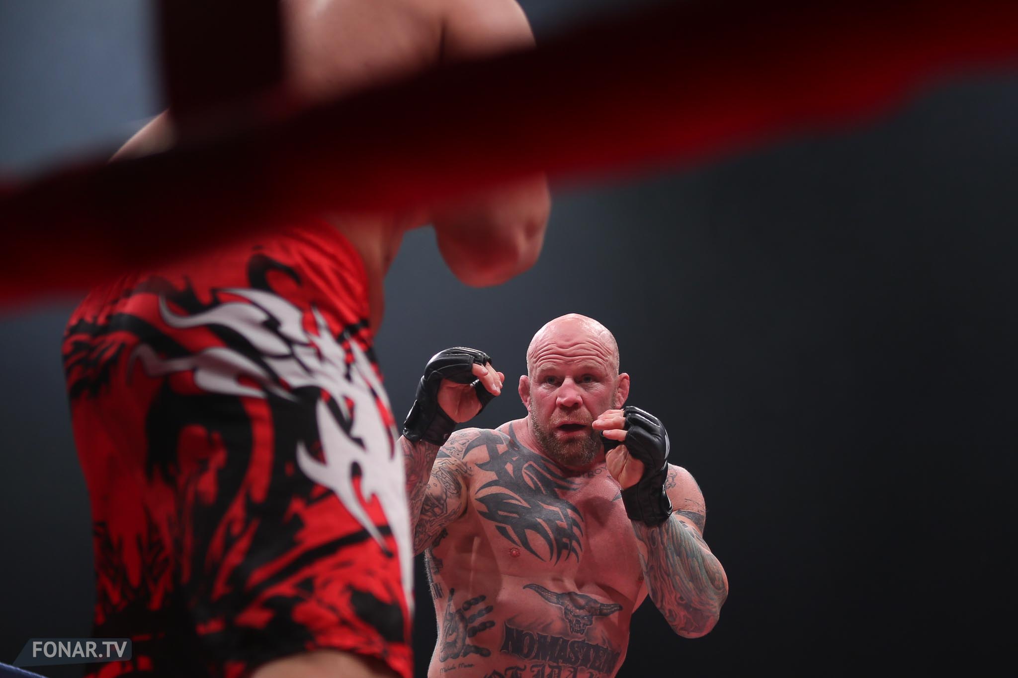 Джефф Монсон во время международного бойцовского турнира Industrials. Battle in Belgorod, 22 октября 2016 года