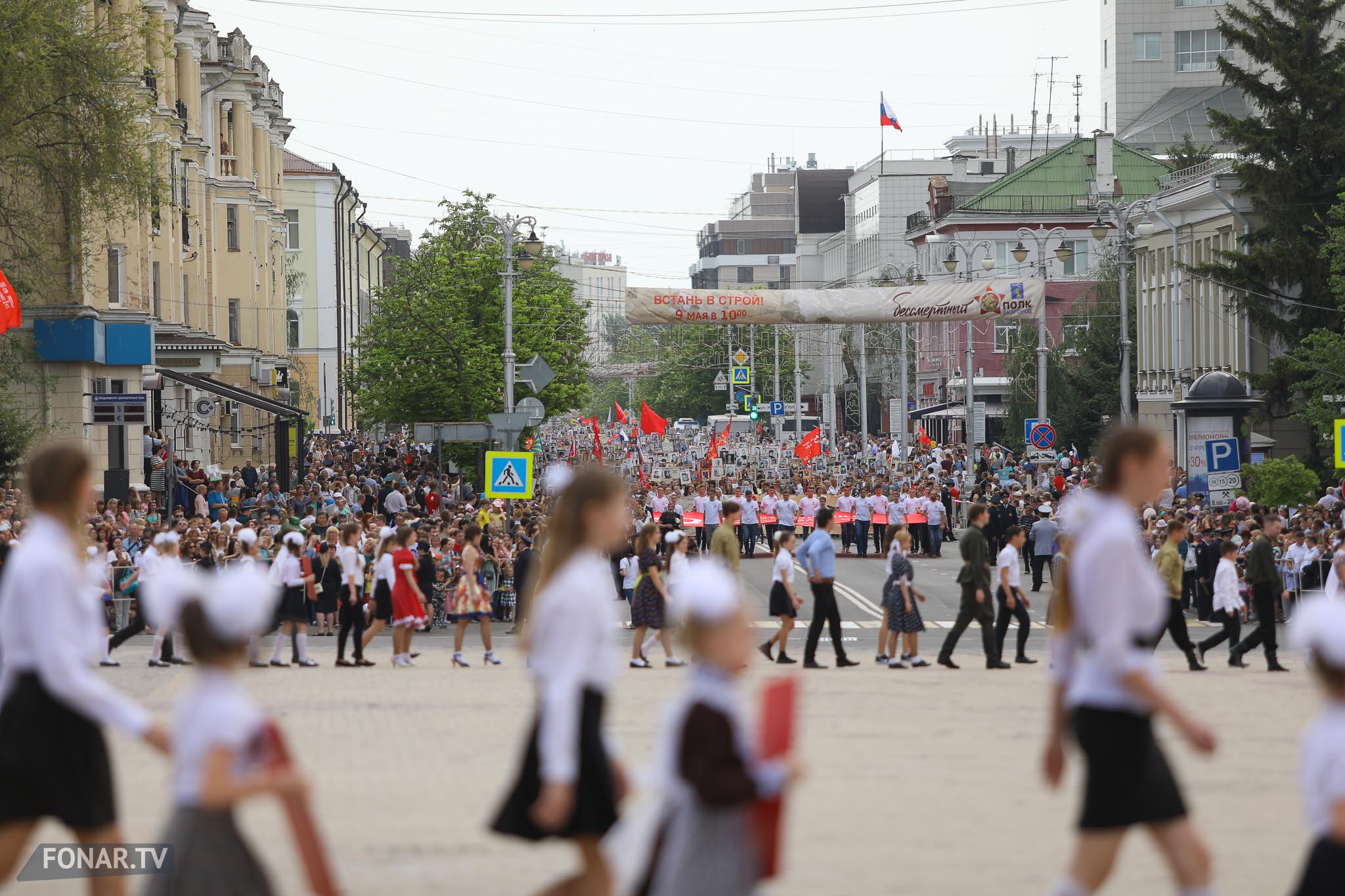 Акция «Бессмертный полк», Белгород, 09 мая 2018 года