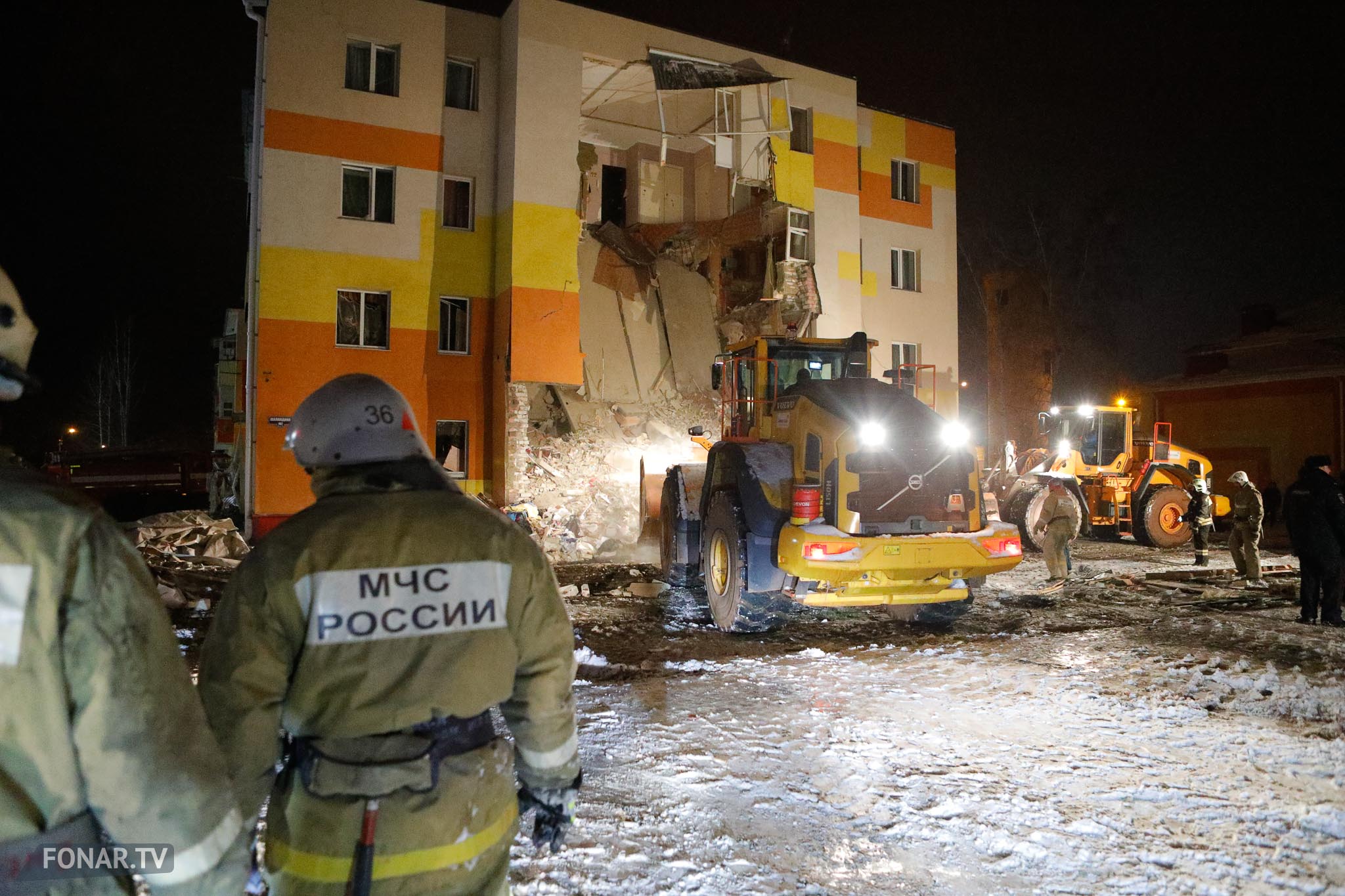 Частичное обрушение 4-этажного дома из-за взрыва бытового газа в посёлке Яковлево, 03 декабря 2019 года