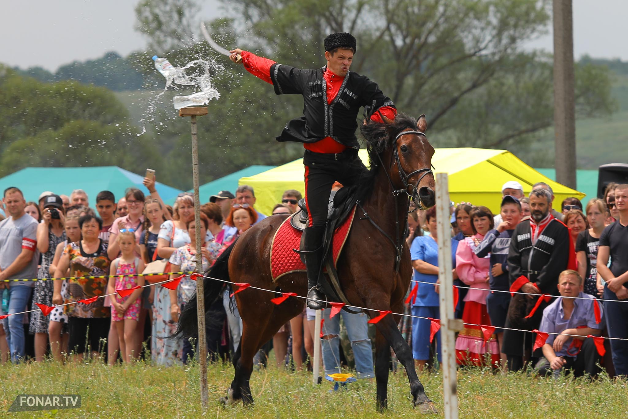 Межрайонный фестиваль казачьей культуры «Холковский сполох», Чернянский район, 16 июня 2019 года