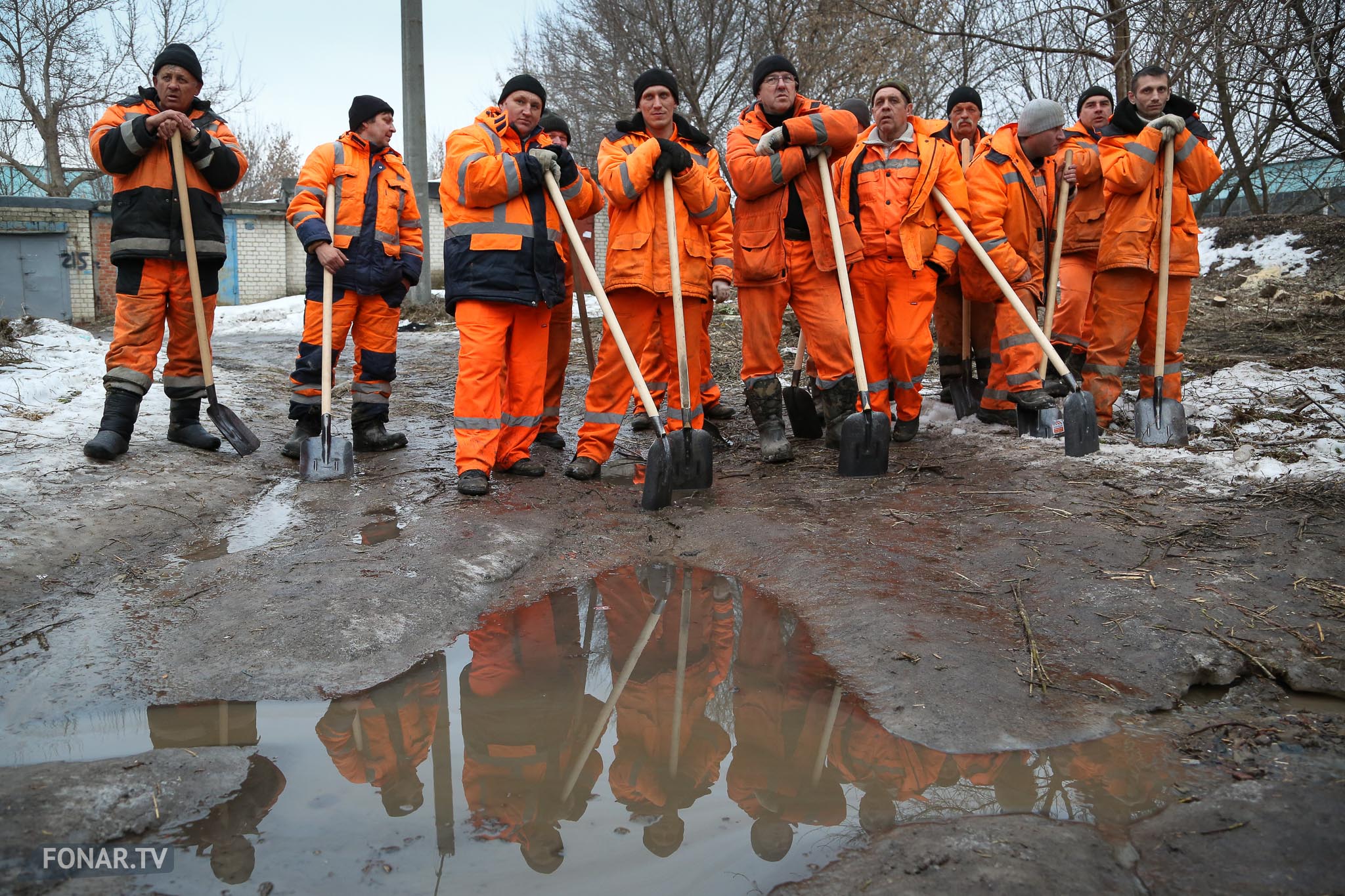 Учения по ликвидации последствий подтопления домов частного сектора, Белгород, 02 марта 2017 года