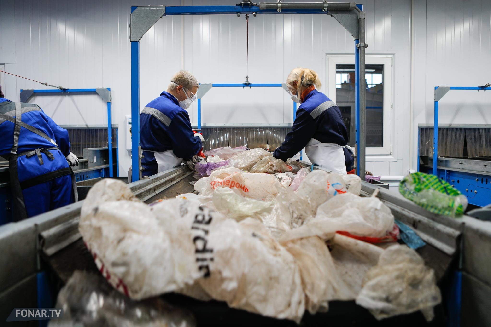 Первый в России автоматизированный мусоросортировочный комплекс «Флагман», Губкинский район, 10 октября 2019 года